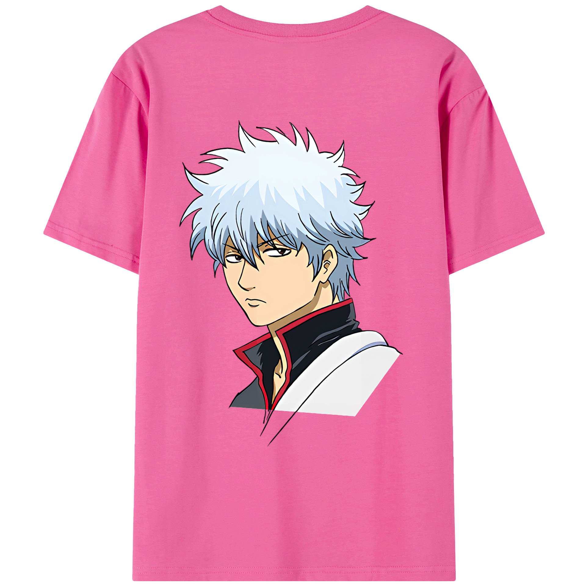 （画像用） ぎんたま 坂田銀時（さかたぎんとき） 神楽 志村新八（しむら しんぱち） GINTAMA Sakata Gintoki Kagura Shimura Shinpachi レディース半袖Tシャツ(バックプリント)